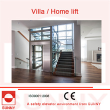 Operação segura, Elevador Estável da Villa da Qualidade com o Projeto Todo-Vidro Encerrado, Sn-EV-033